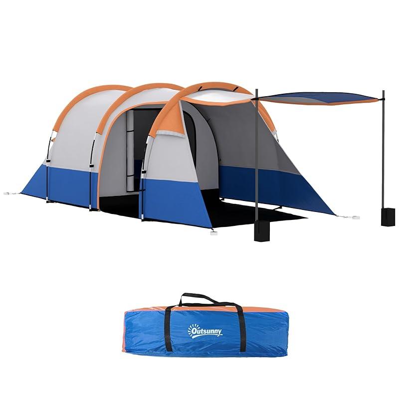 Mi opinión sobre la tienda de camping Outsunny para 3 personas.