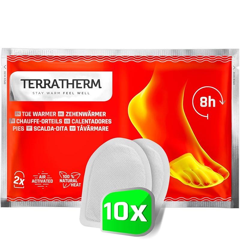 Mi experiencia con los calentadores de pies TerraTherm de 8 horas.